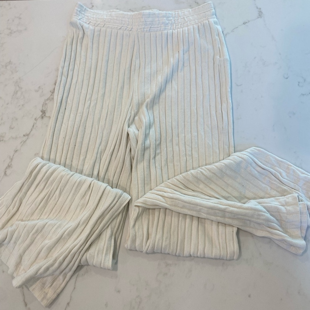 Z Supply Ivory Textured Knit Top